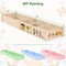 90" Wooden Raised Garden Planter Bed with Divider Perfect for Outdoor Vegetables Flowers Herbs
